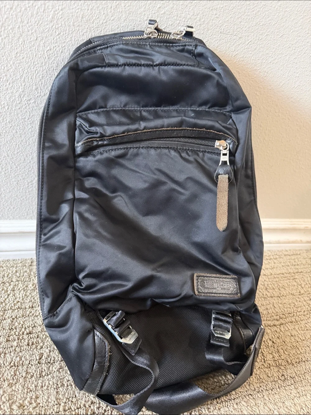 Master-Piece Black Men’s Sling Backpack - Classic Everyday Carry